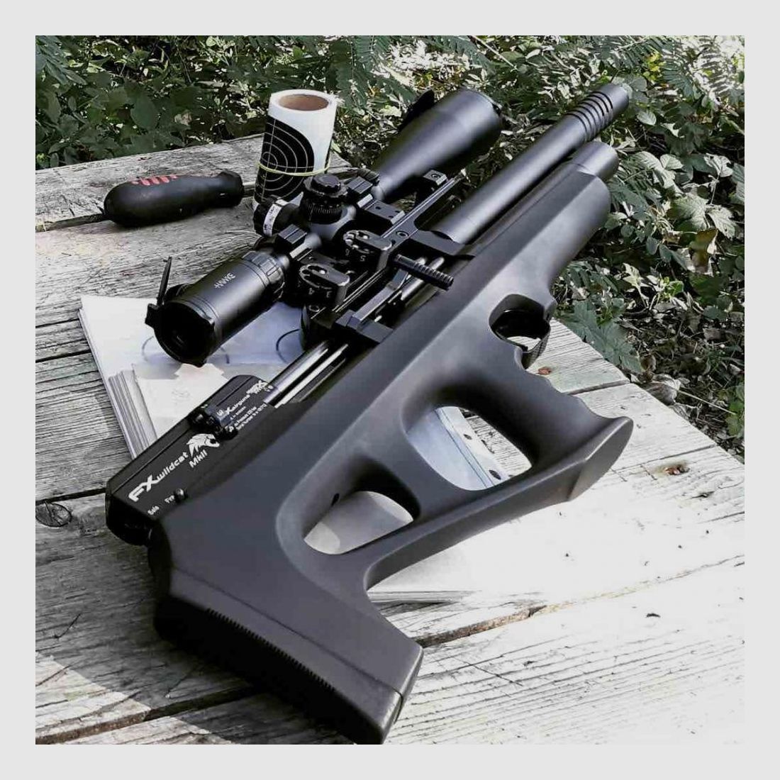Huggett Schalldämpfermantel für FX Wildcat 4,5 und 5,5 mm, Bild 2 von 2