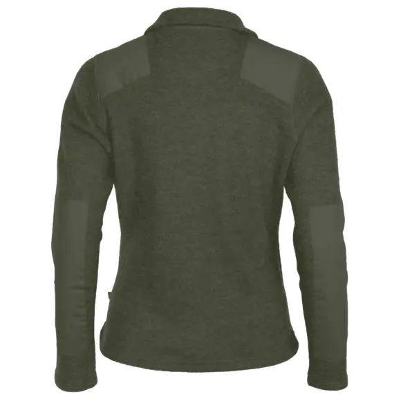 Veste en Laine Feutrée Verte pour Femme Pinewood Lappland, image 3 sur 4