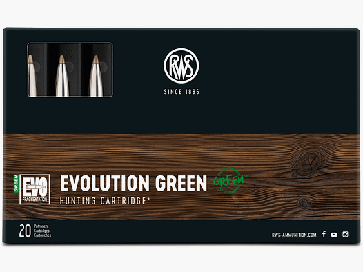 RWS 7x57 R Evo Green 127gr. - 20 Stk
