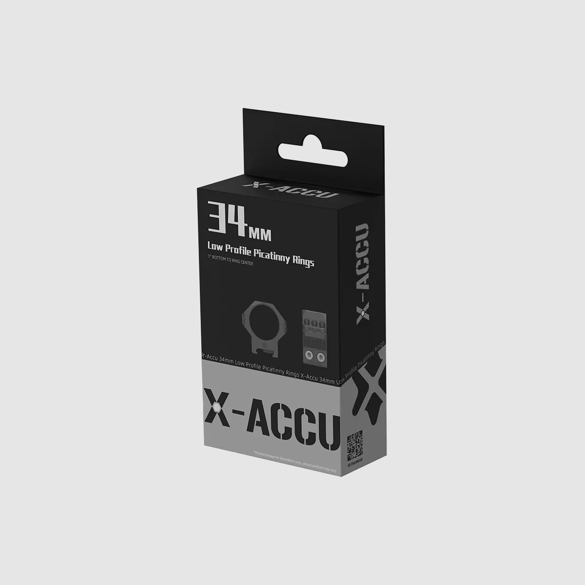 Vector Optics Collare 34 mm X Accu Picatinny, immagine 3 di 3