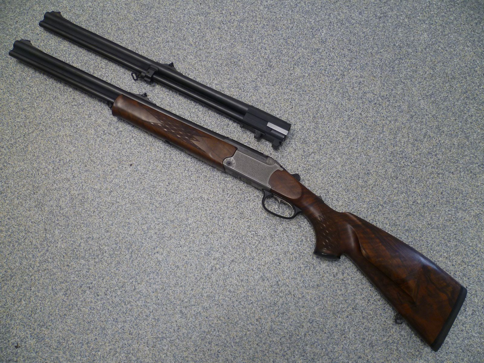 Bockbüchsflinte Blaser BBF 95 12/70 & 5,6x50R Mag. mit ATL 12/76 & .270 Win.