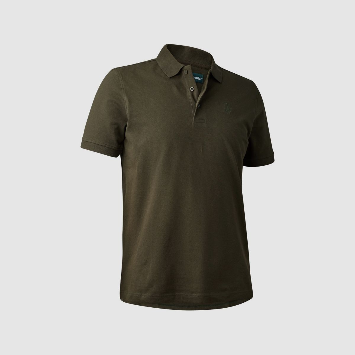 DEERHUNTER Harris Polo Shirt Deep Green