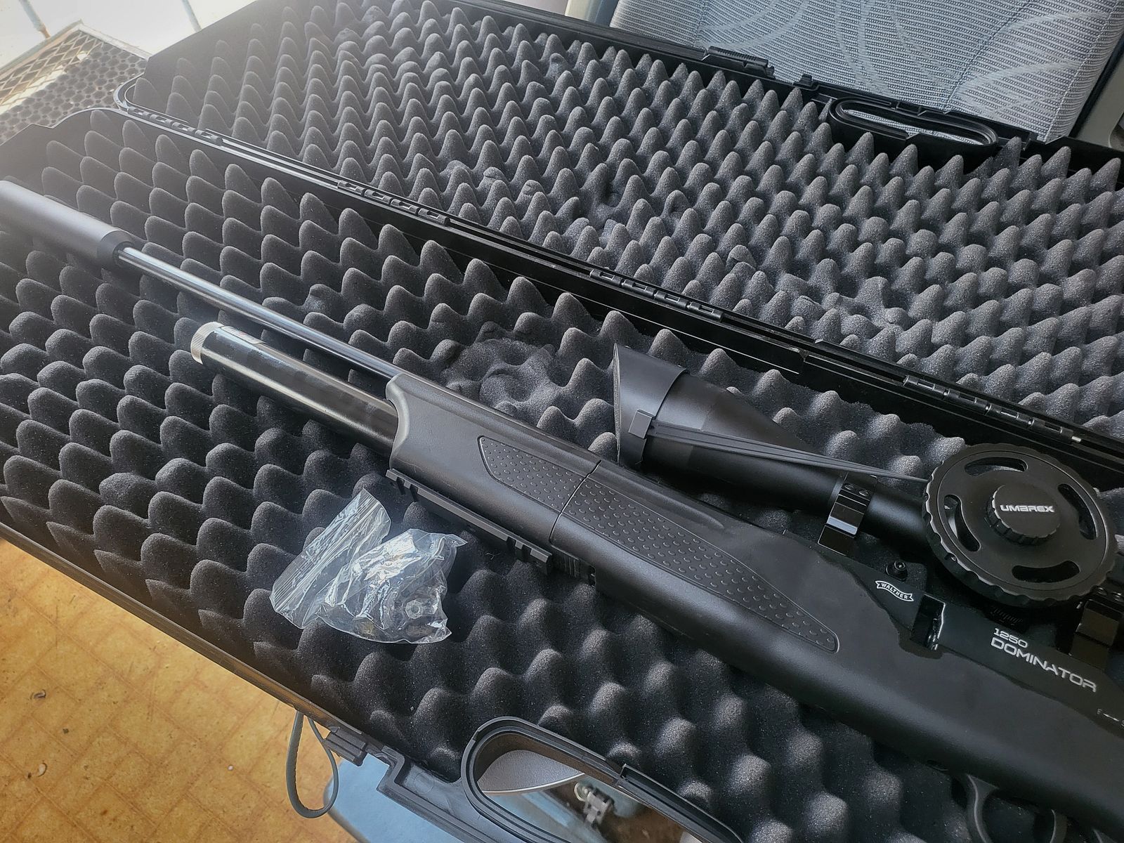 Walther Dominator 1250ft Fieldtarget fucile ad aria