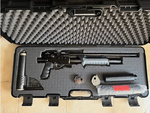 AEA Megalodon .50 cal – Top Zustand, umfangreiches Zubehörpaket (Freie Version mit Exportkit)