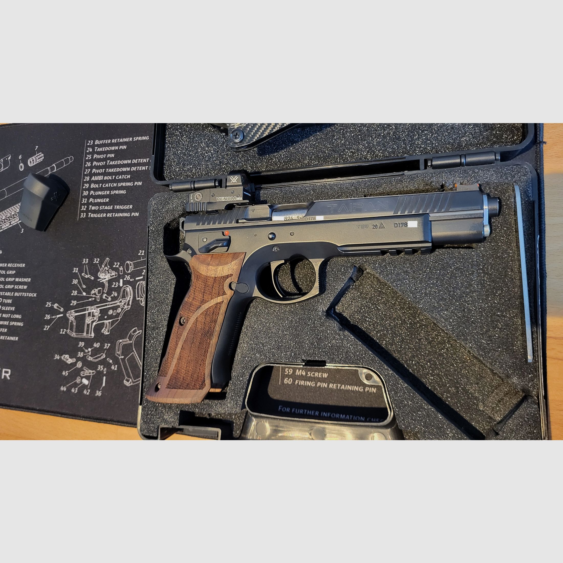 Pro Tuning CZ Taipan Sport 9mm Luger – Pack complet, image 4 sur 6