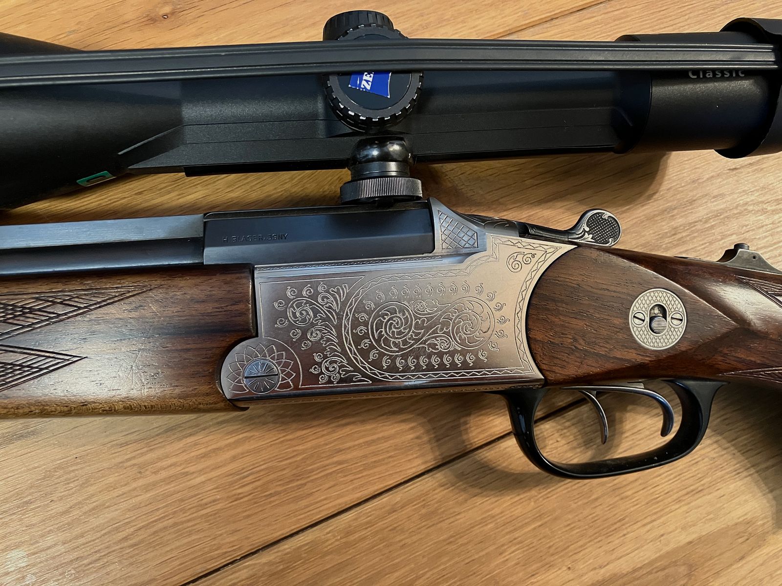 Blaser Bergstutzen .30-06 Spring. 5,6x50 Mag.