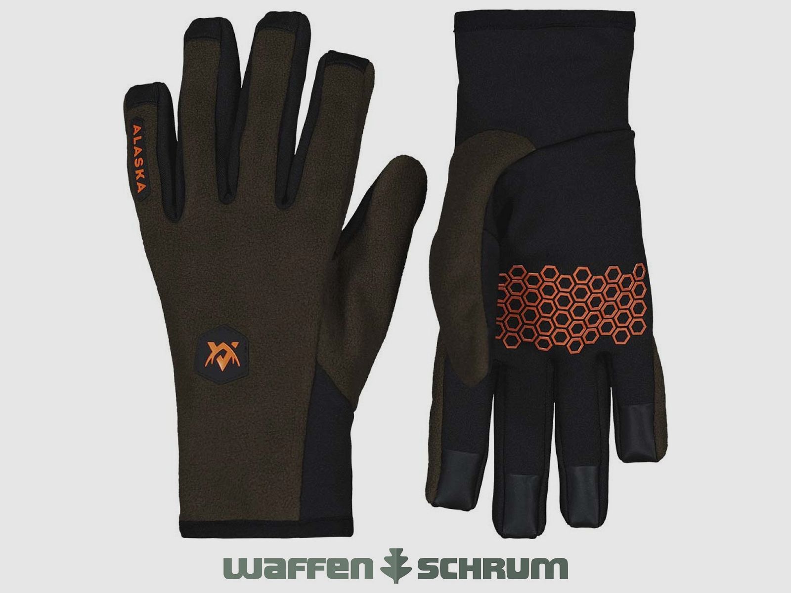Rękawice Alaska Brands Raptor Brown