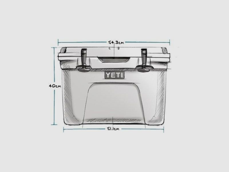 YETI® Koelbox Tundra 35 - Navy, afbeelding 5 van 12