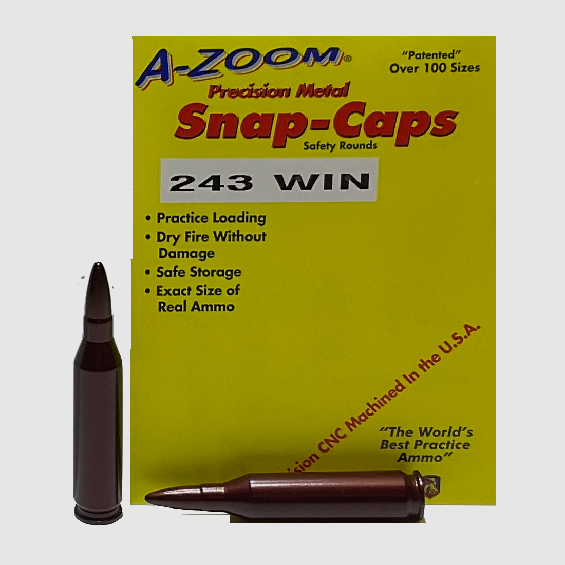 A – ZOOM – Amorces Cal. 243 Win, image 3 sur 3