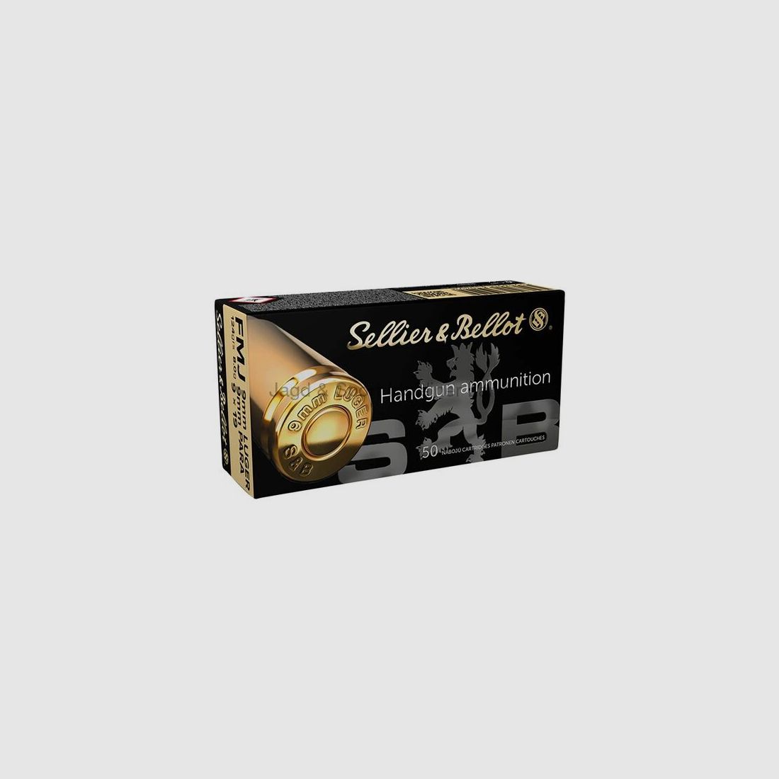 Sellier & Bellot FMJ 124grs