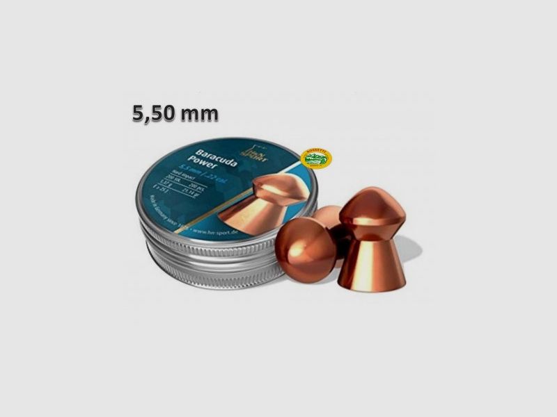 H&N SPORT Geschosse BARACUDA POWER RAMATI Kal. 5,50mm 1,37gr