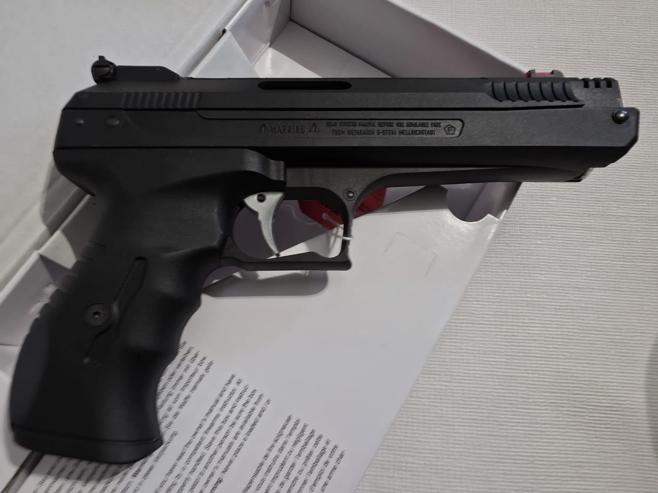 Weihrauch HW 40 PCA pistolet à air comprimé – Cal. 4,5mm Diabolo – État impeccable !