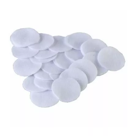 Pezzuole flanellate per la pulizia della canna 4,5 cm (confezione da 100 pezzi)