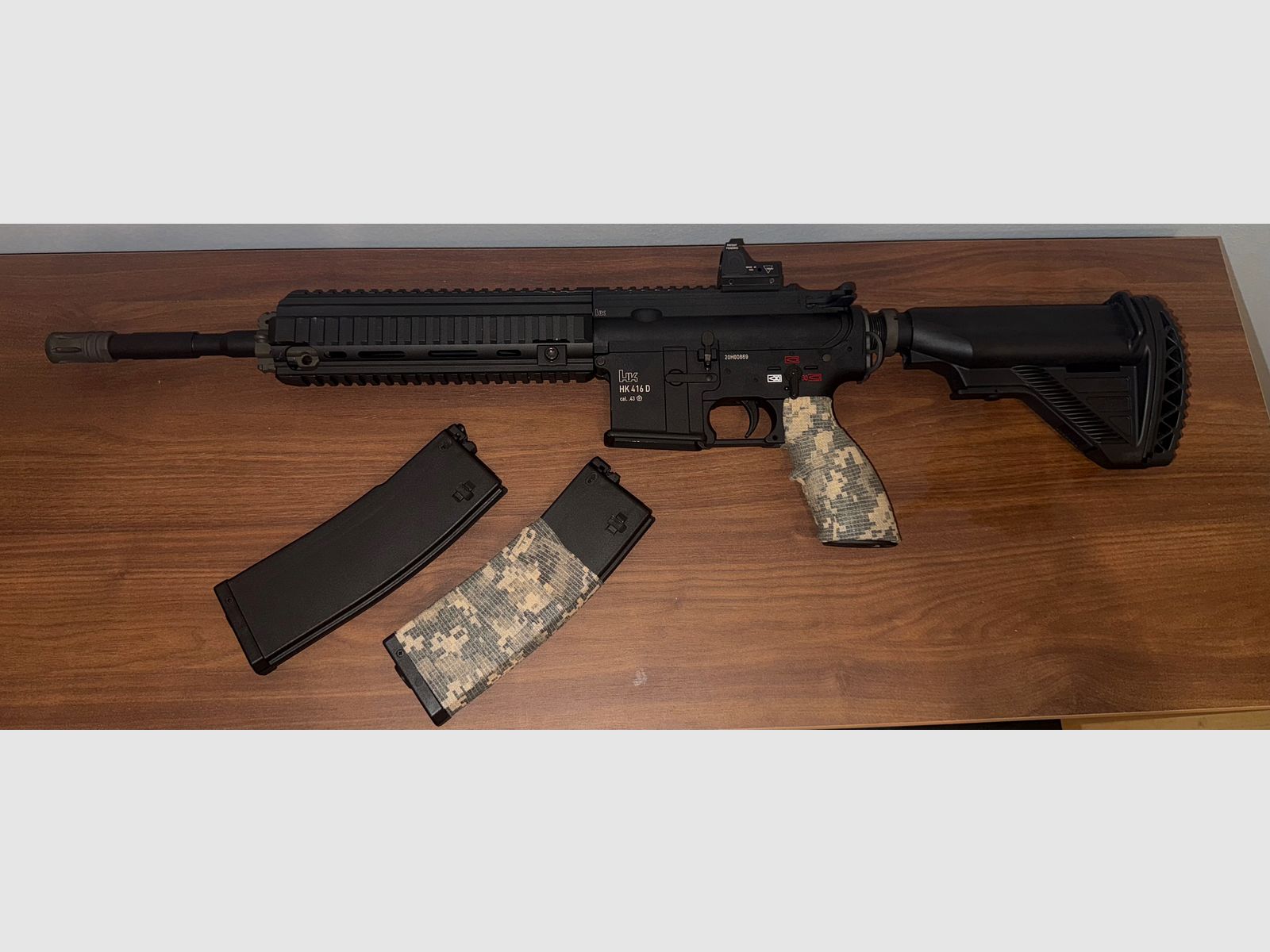 HK416 D T4E cal. 43  co2