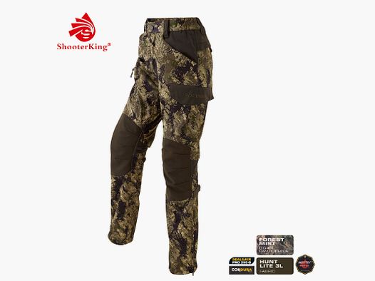 SHOOTERKING Huntflex Hose Damen Digital Camo Forest Mist