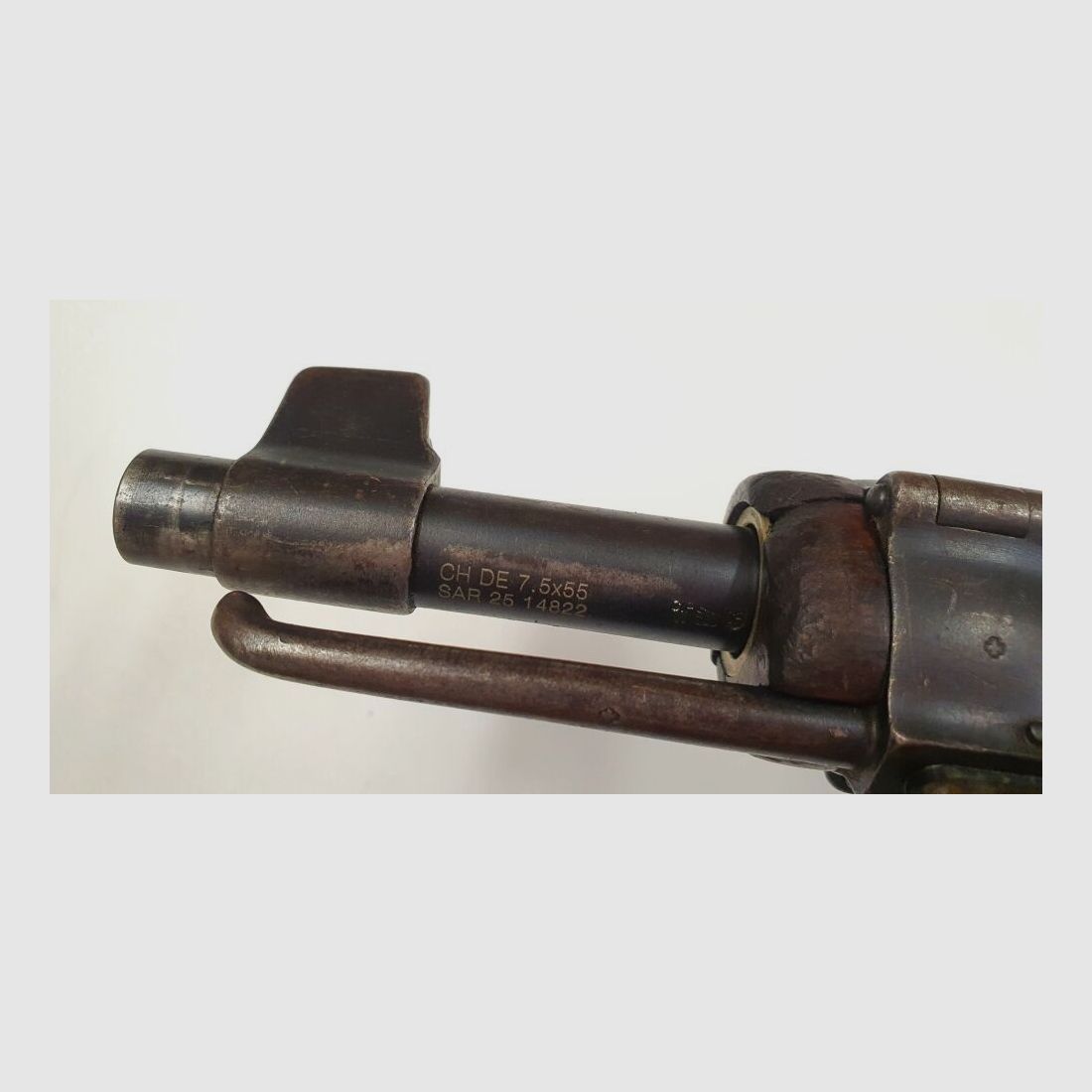 Fabryka broni Bern karabina powtarzalna Fabryka broni Bern Szwajcarski K11 Kaliber 7,5x55 Szwajcarski kompletny z dopasowanymi numerami + bagnet