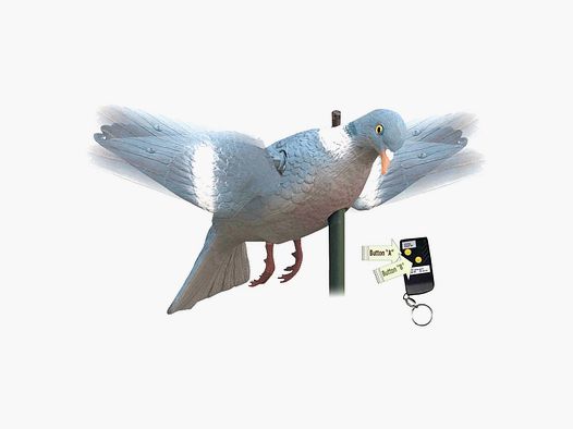 Sport Plast – Llamador de paloma con alas giratorias (TU-250)