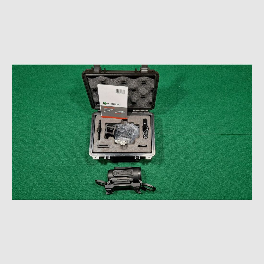 HOLOSUN Rotpunktvisier Elite HE530G-RD inkl. Innomount Zero Schnellspannmontage für Blaser Waffen