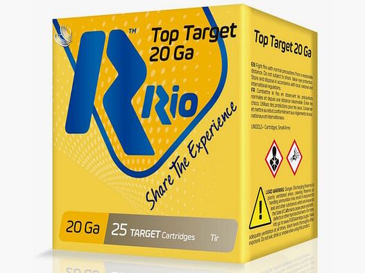 Rio Top Target BlueSteel 20-70-7 24 gram kleiduif