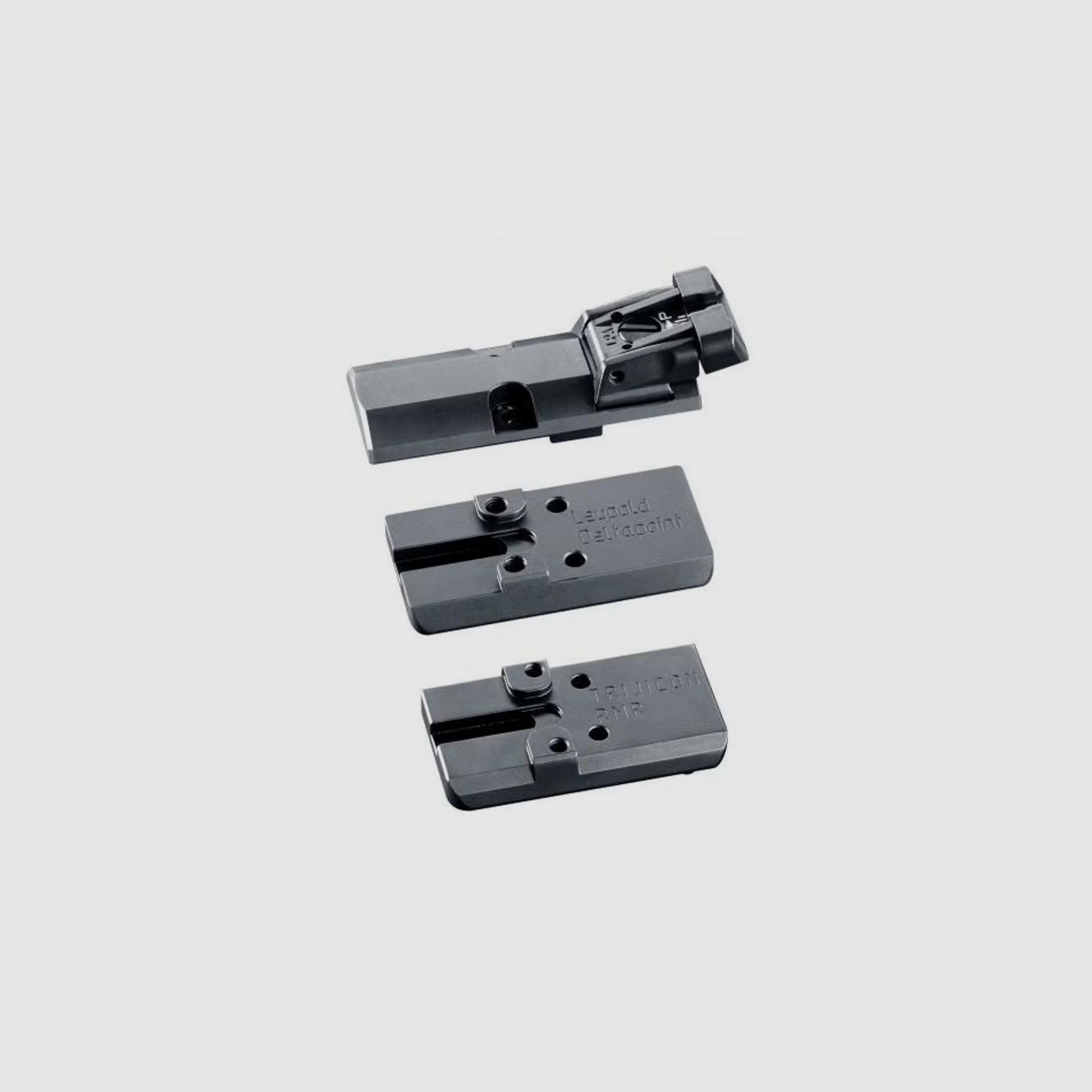 Walther Adapterplaat Nr. 1 van Aluminium voor Q4 & Q5, voor Noblex/Doctor, Hawke, Vortex Viper
