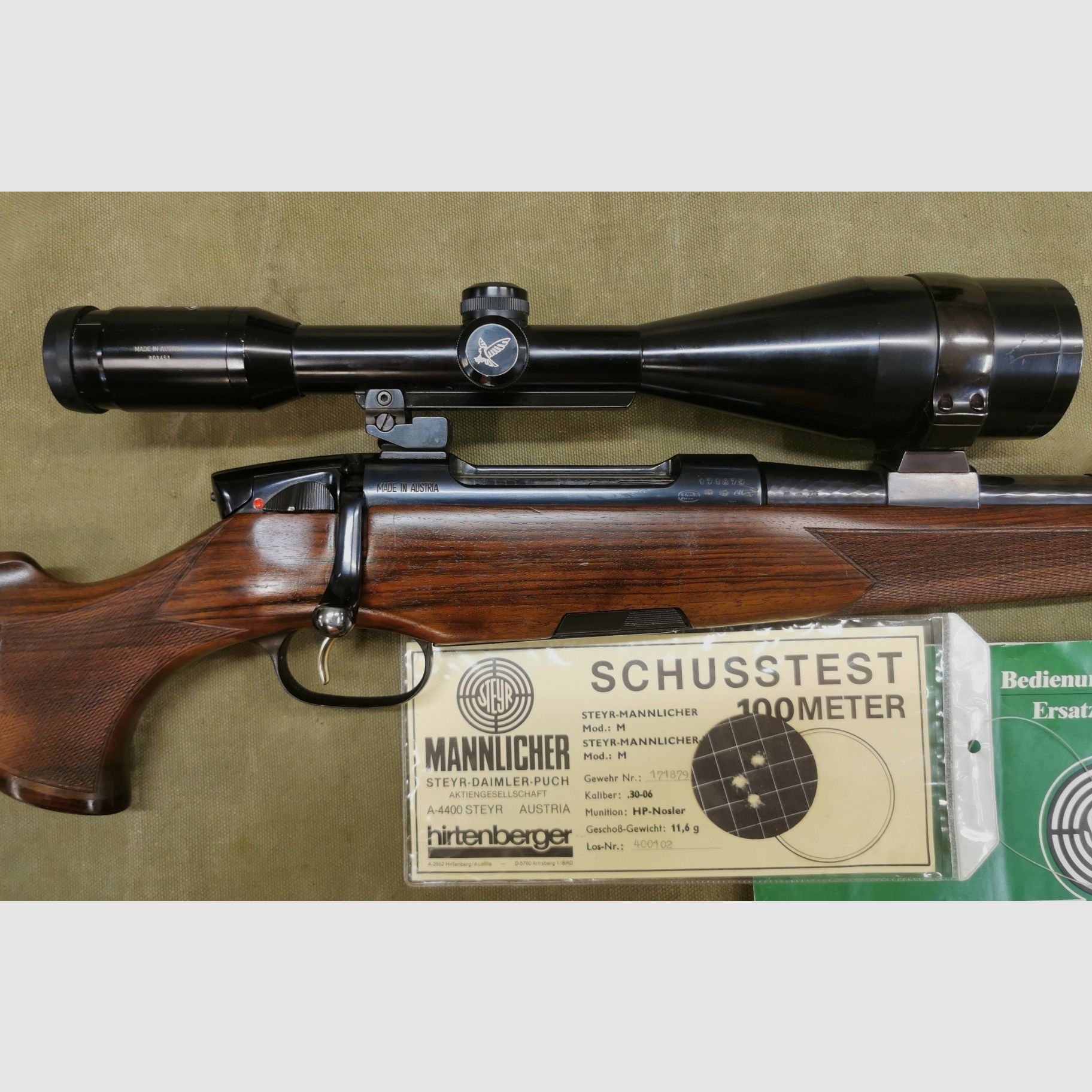 Steyr-Mannlicher M  LUXUS  Büchse Kal.: .30-06Spr.