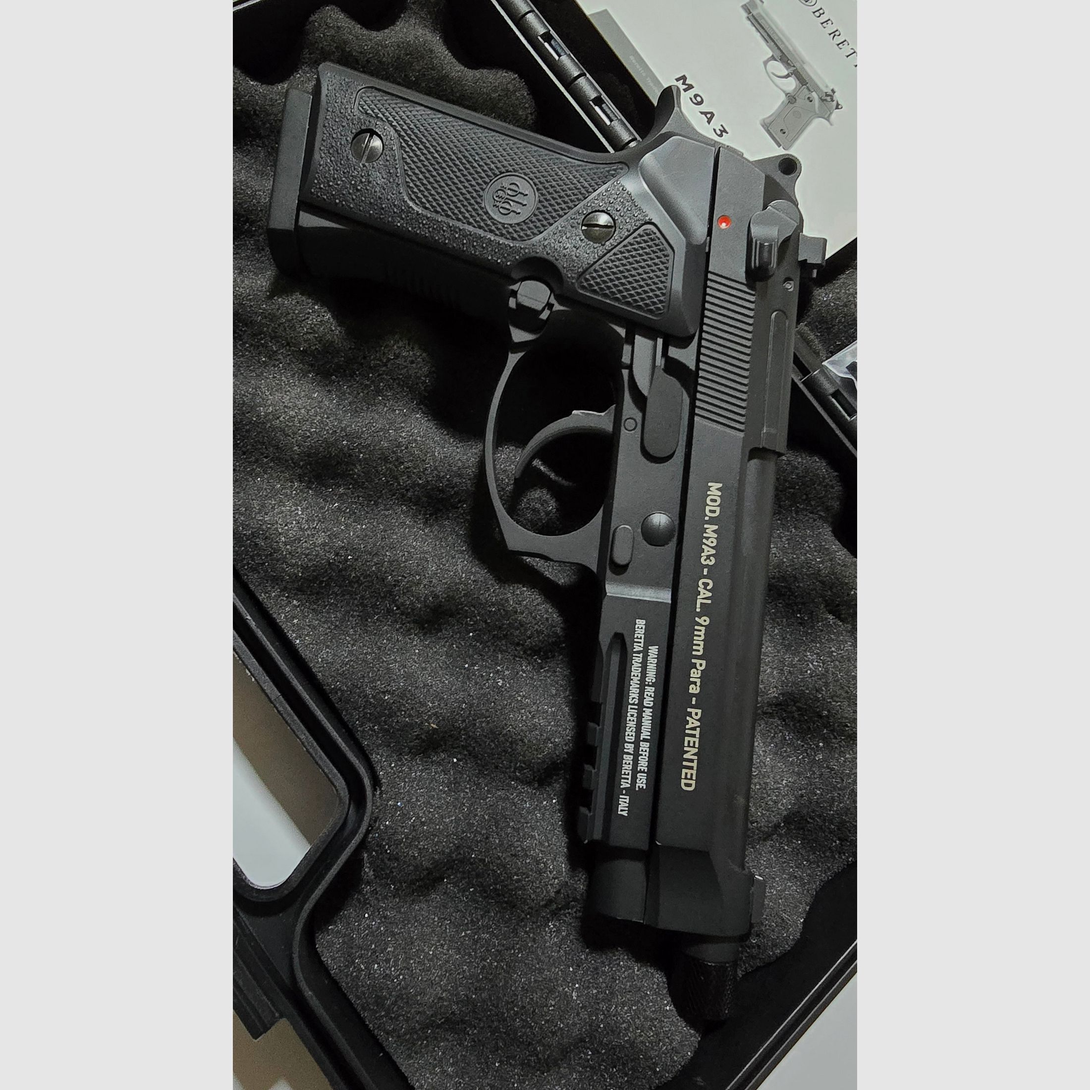 Beretta Mod. M9A3 Softair 6mm Co2 Airsoft 2 Magazine