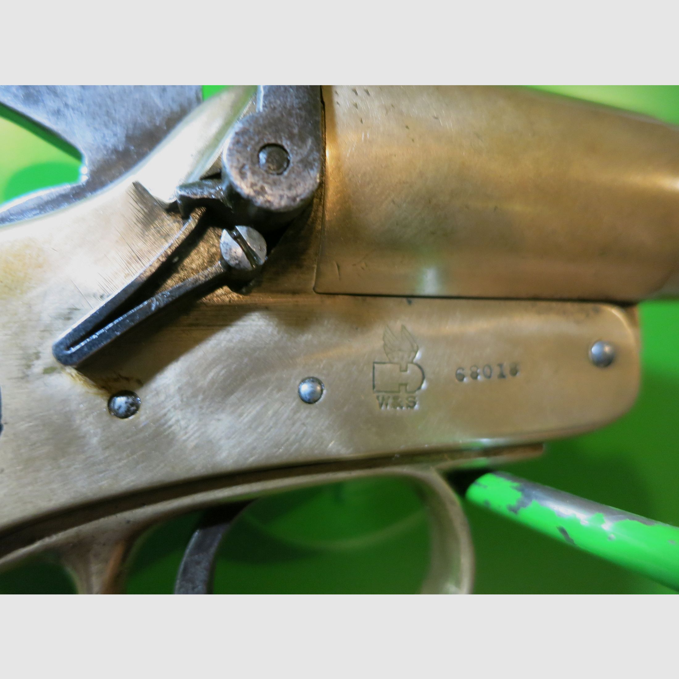 Signalpistole  Webley&Scott Leuchpistole Nr.1 Mk III, Birmingham, Kal. 4 (26,5 mm)   #50