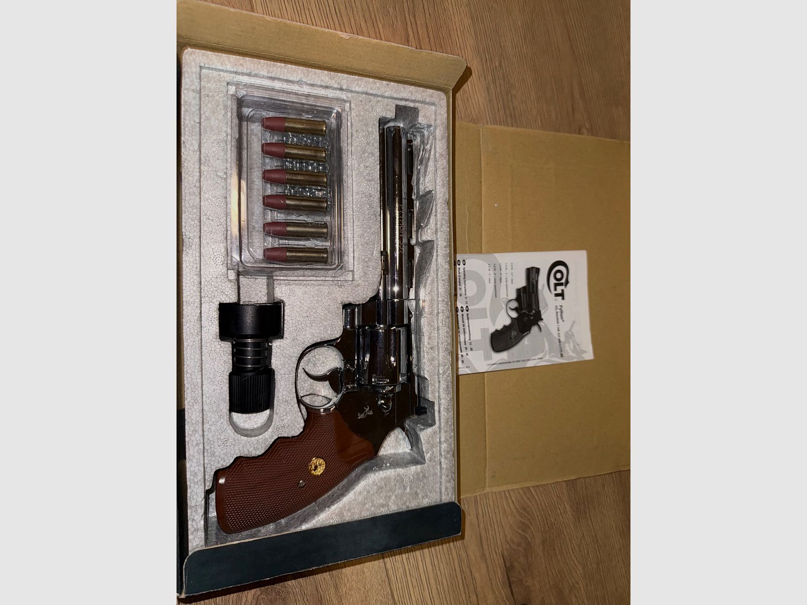 Umarex Colt Python 6" nickel