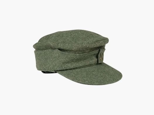CZAPKA – MIL-TEC – SZARA CZAPKA POLOWA M43, NIEMIECKA REPRODUKCJA Z II WOJNY ŚWIATOWEJ