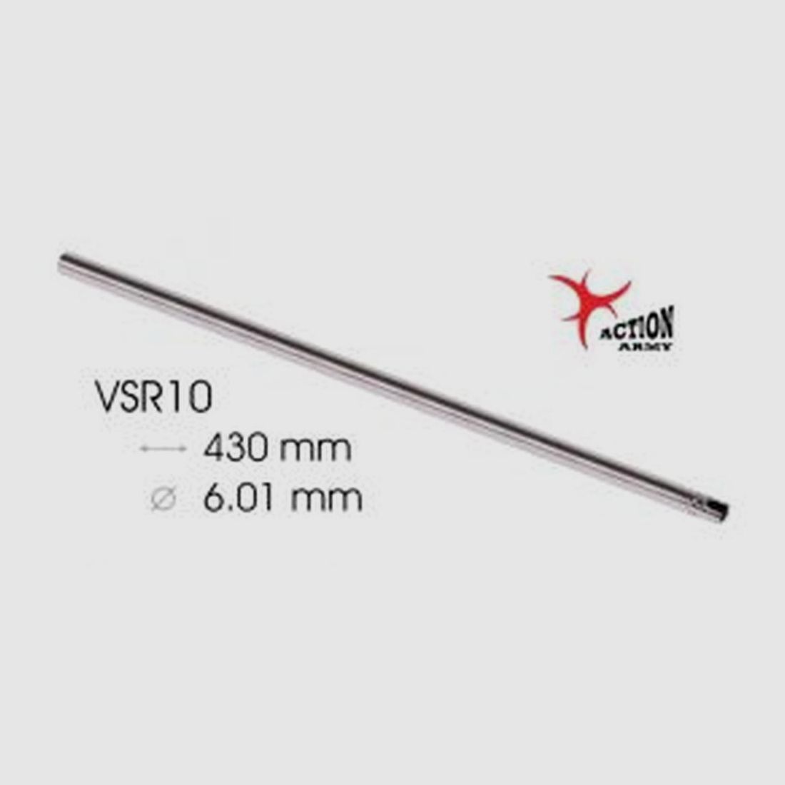 Präzisionslauf Jing Gong Works 6,05x430 mm für VSR10 und BAR-10 - Verbessert die Präzision - Kompatibel mit Airsoft, Bild 4 von 5