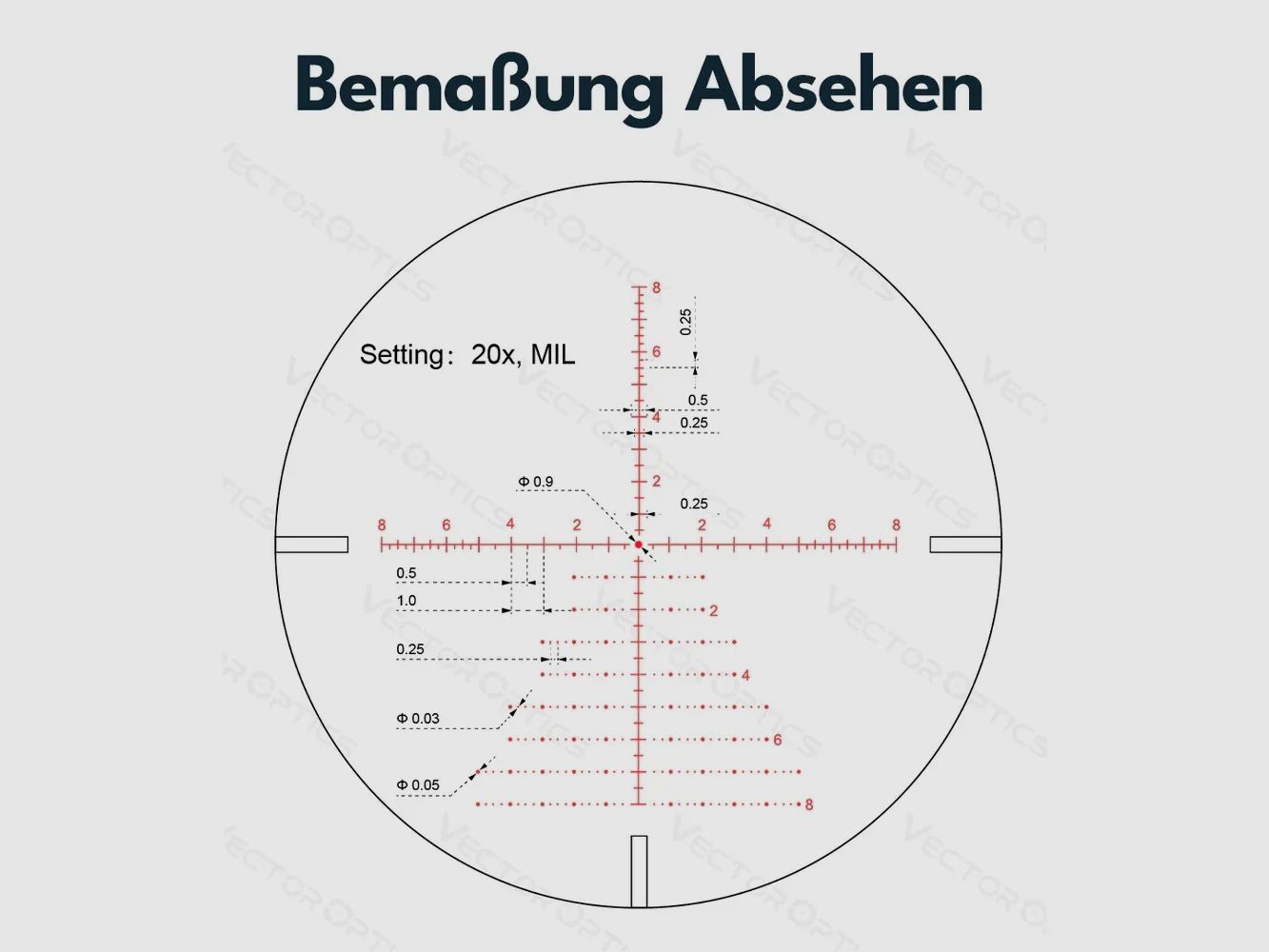 Vector Optics SCOL-T51 Continental x8 4-32x56SFP ED Tactical