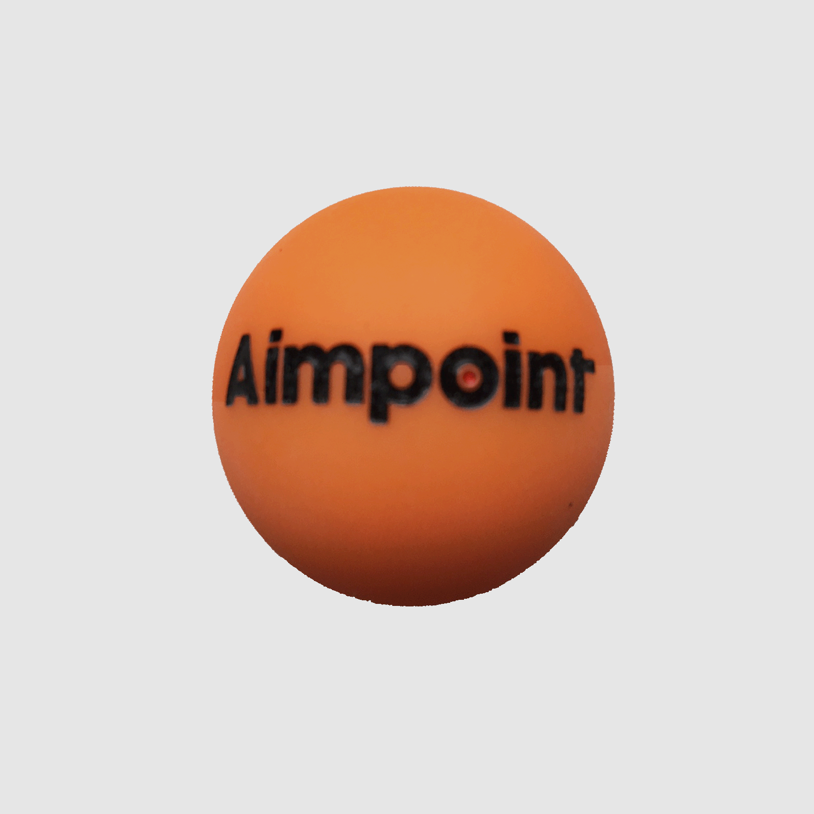Kula uchwytu komory Aimpoint z silikonu, pomarańczowa z logo