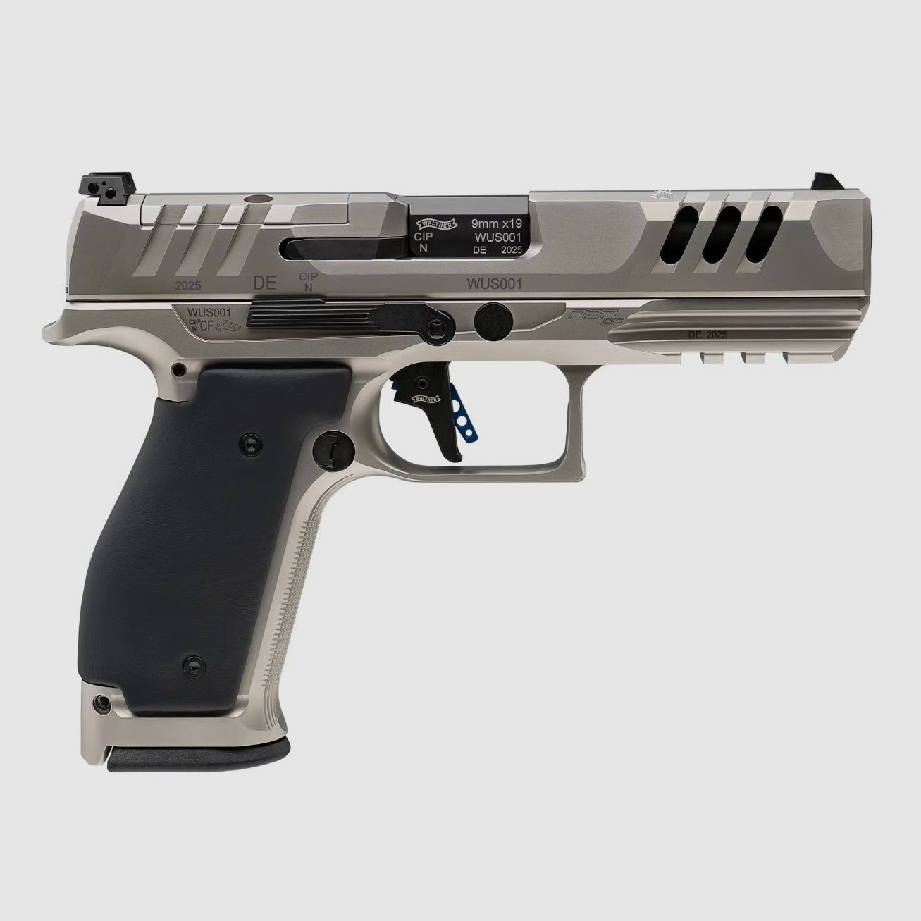 Walther – Pistola / PDP Steel Frame Edizione SINN / 4.5 / OR / Cal. 9mm Para / 18 Colpi / Set Limitato con Orologio, immagine 2 di 8