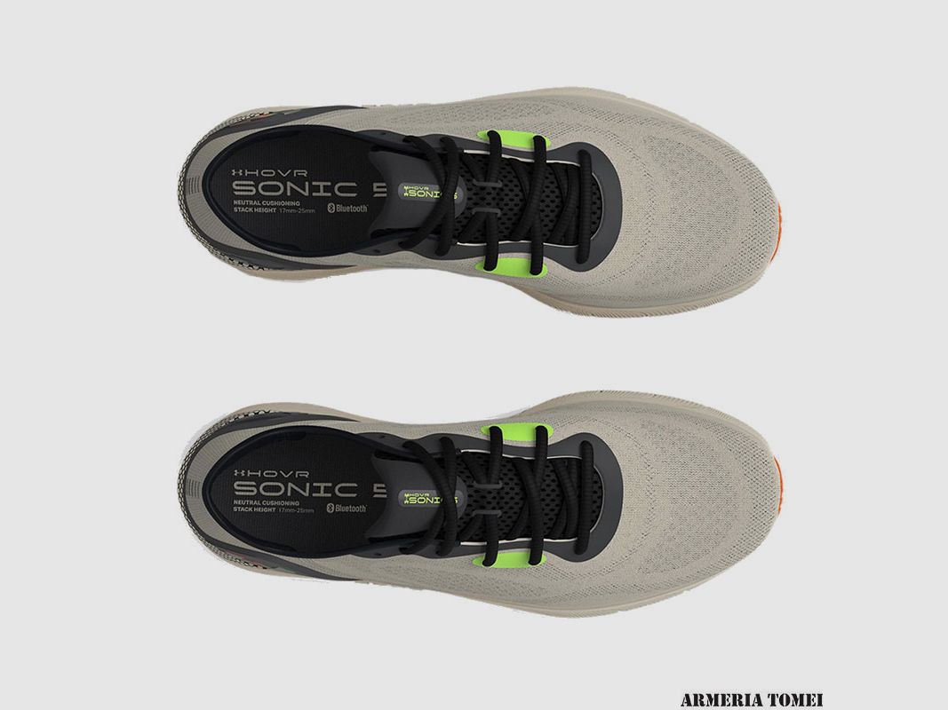 UNDER ARMOUR – UOMO – UA HOVR™ SONIC 5 Stone / Black – 101, immagine 3 di 5