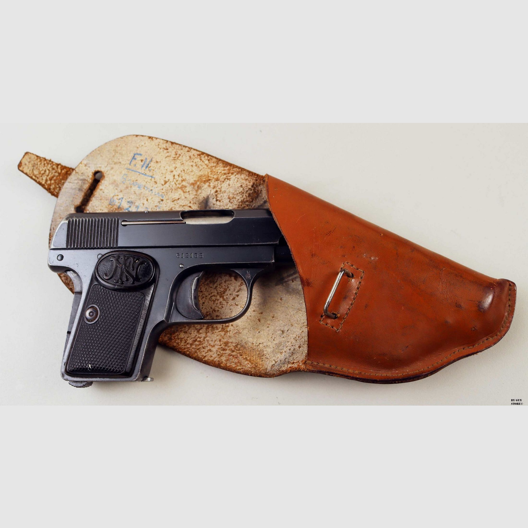 Pistolet F.n. Browning mod. 1906 kal. 6,35 matr. 612138, zdjęcie 12 z 12