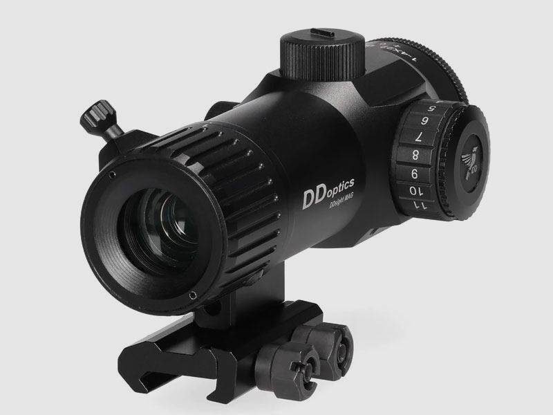 DDoptics DDsight MAG 1-4x22, i-Point reticolo da caccia