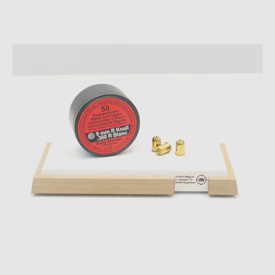 Geco BLANK 50 pcs 9mm R