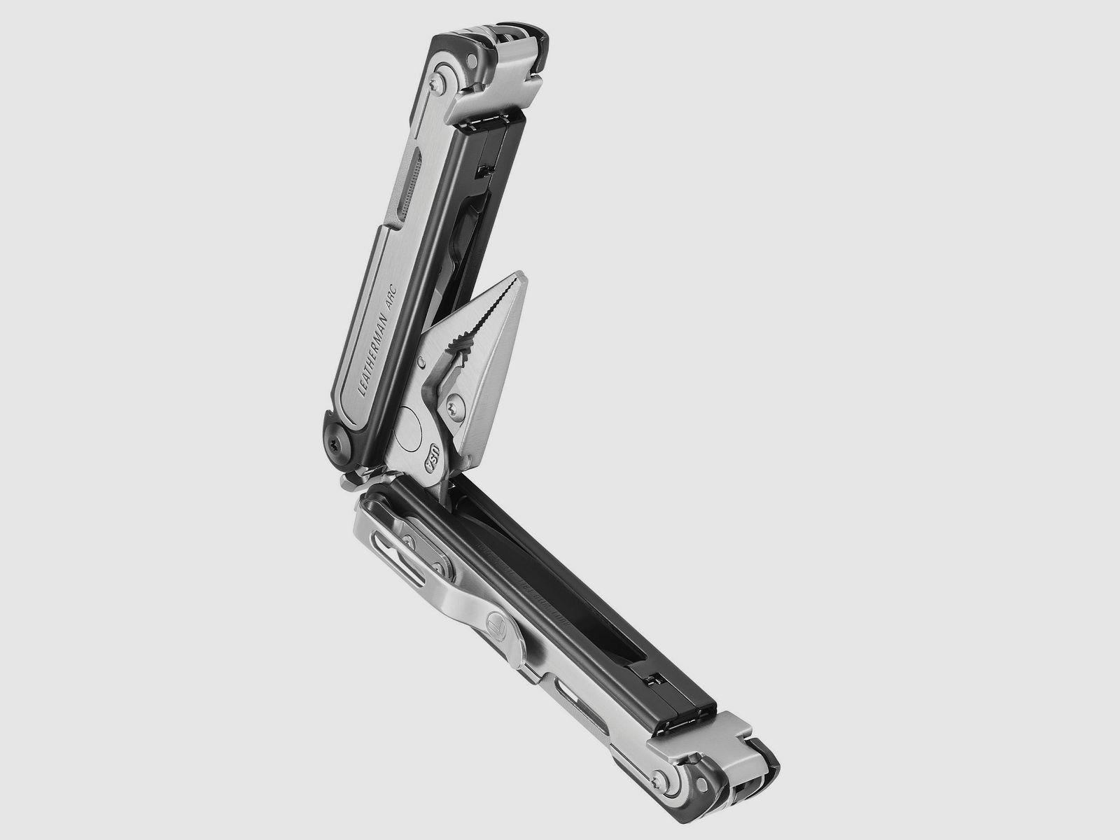 Leatherman ARC Black & Silver, Nylon Holster with Pocket, M, image 5 of 6
