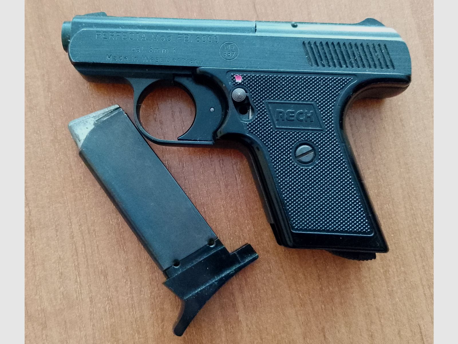 Reck FBI 8000 cal. 8 mm blank in PTB 387