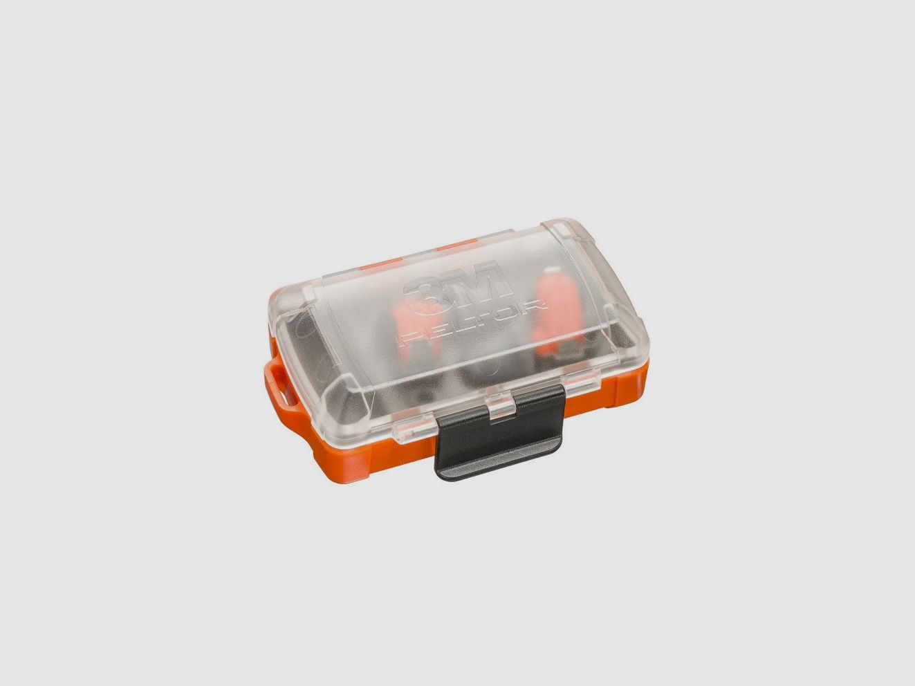 Kit di protezione uditiva ricaricabile arancione EEP 100 caccia, immagine 2 di 5