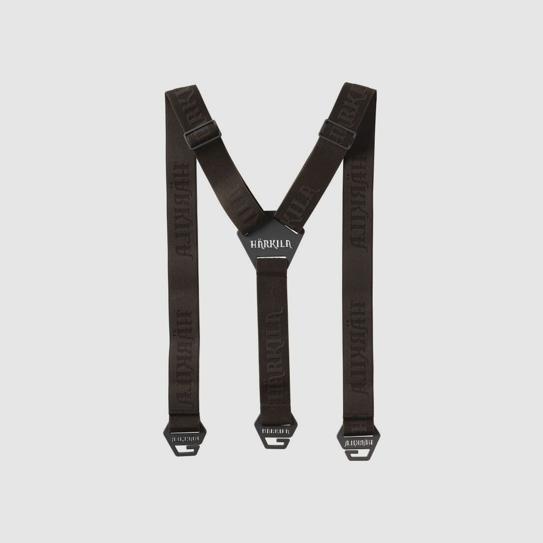 Härkila Tech Braces Hosenträger Willow green/Shadow brown