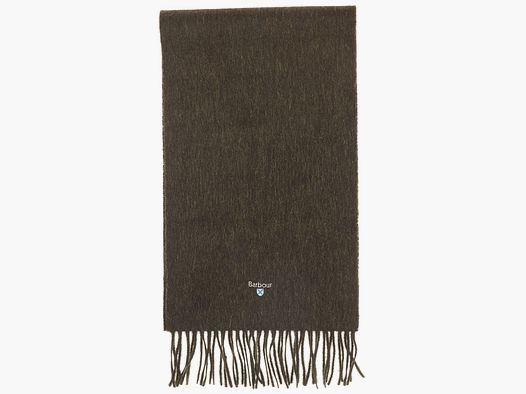 Barbour Plain Szalik z Wełny Jagnięcej Seaweed