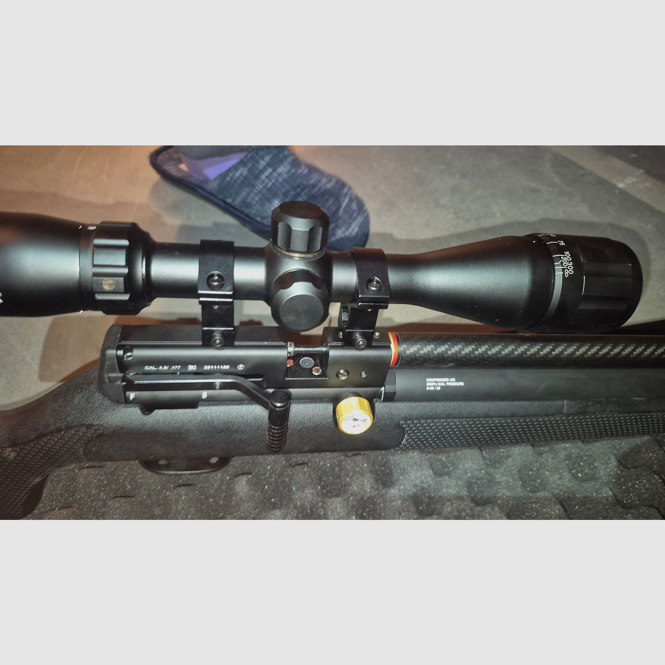 Diana XR200 Schwarz Pressluftgewehr