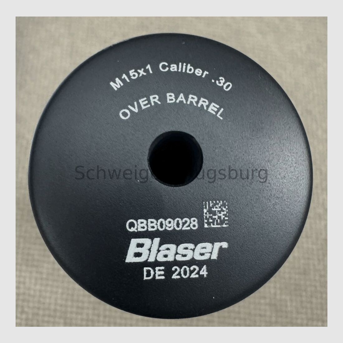 Overbarrel Schalldämpfer Blaser SILENCER Kal. .30 M15x1