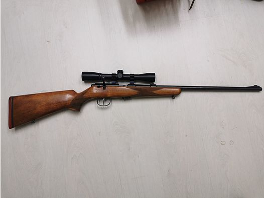 KK Gewehr .22lr Anschütz mit Zielfernrohr 4x32