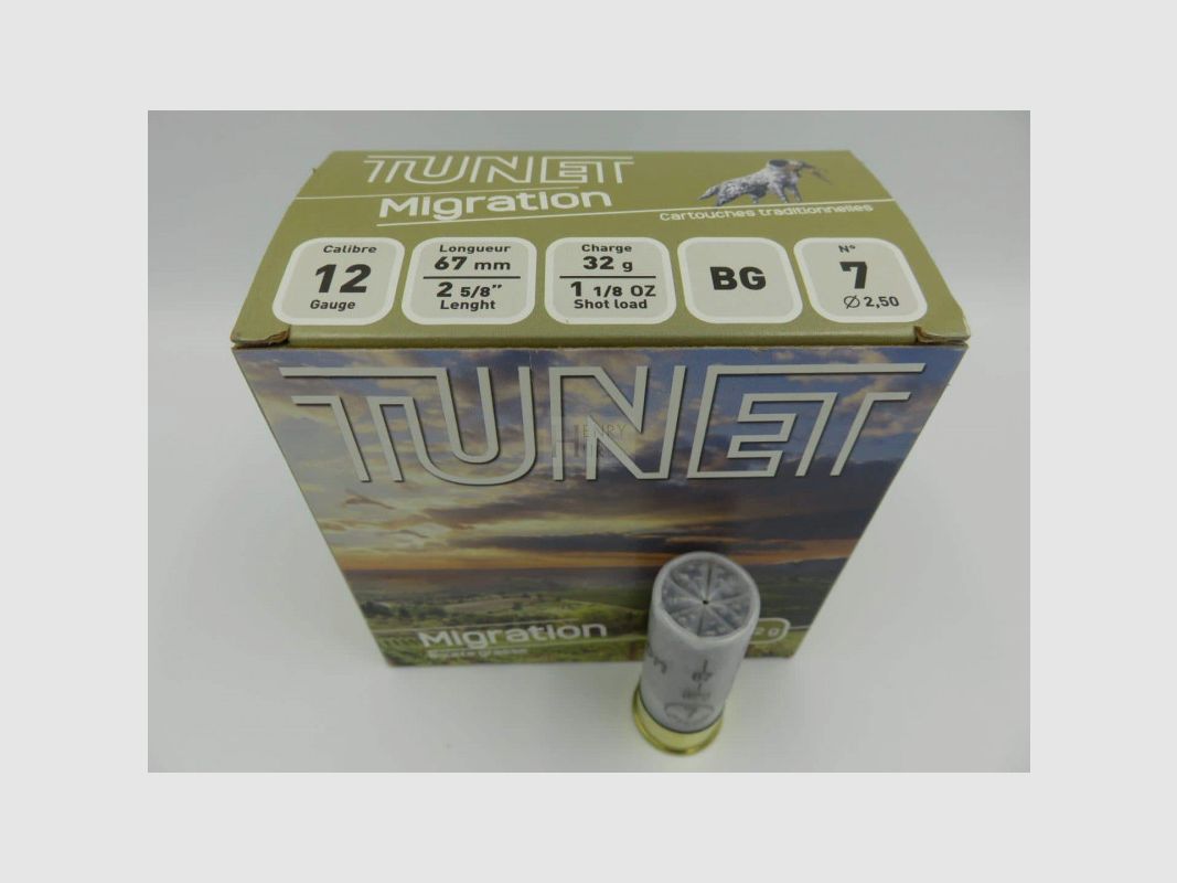 TUNET MIGRATION Kal. 12 N-7 BG 32G X25, Bild 1 von 2