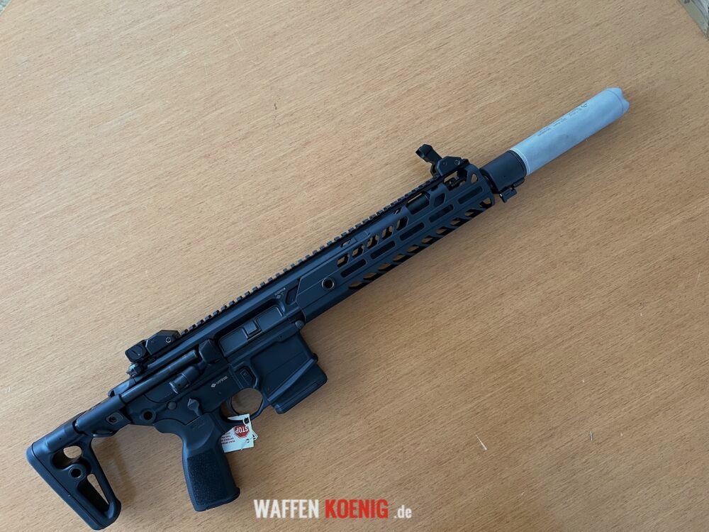 Sig Sauer SIG-SAUER FUCILE SEMIAUTOMATICO MOD. MCX VIRTUS -11,5" con B&T ROTEX-V SILENZIATORE, CAL. .223 Rem