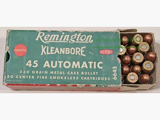 Remington - USA Pistolenpatronen .45 ACP