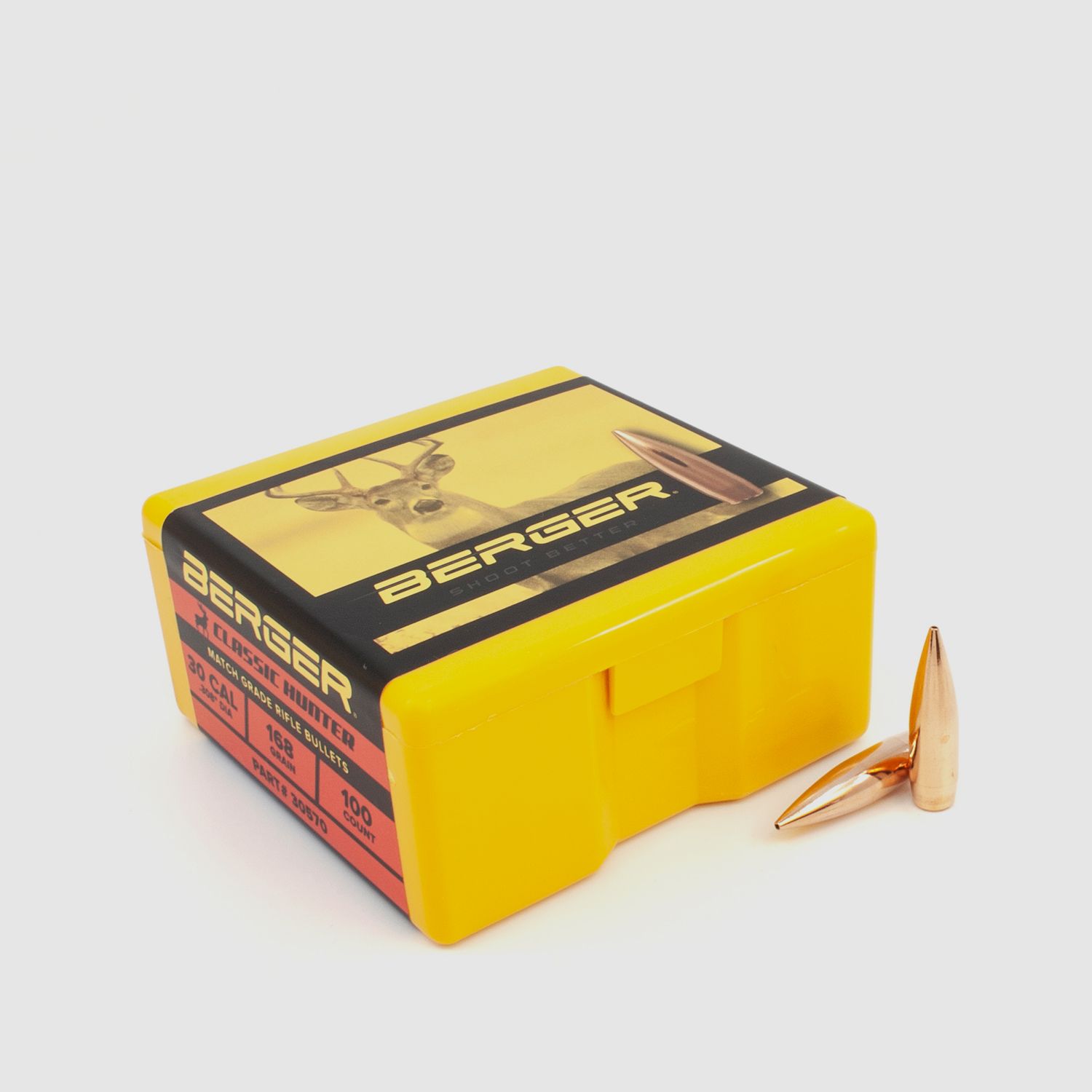 Proiettile Berger .30 Classic Hunter 168GR 100 Pezzi