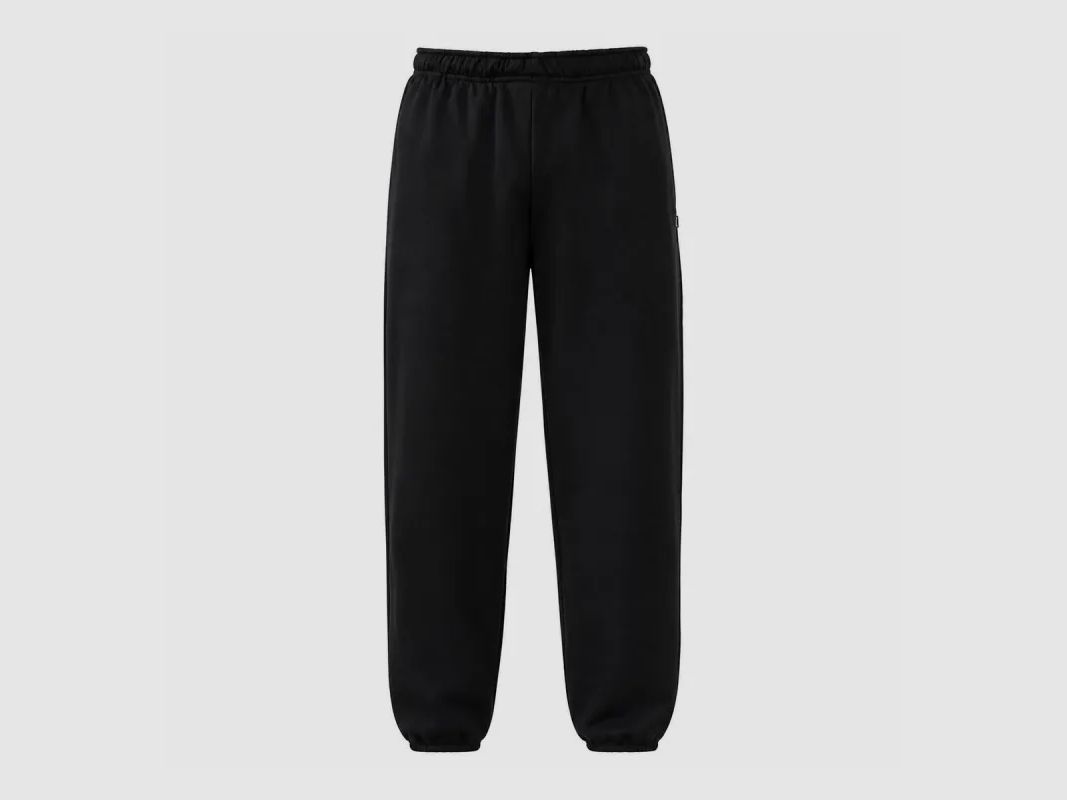 Dodge joggingbroek, zwart, van 260 g/m² fleece, afbeelding 2 van 8